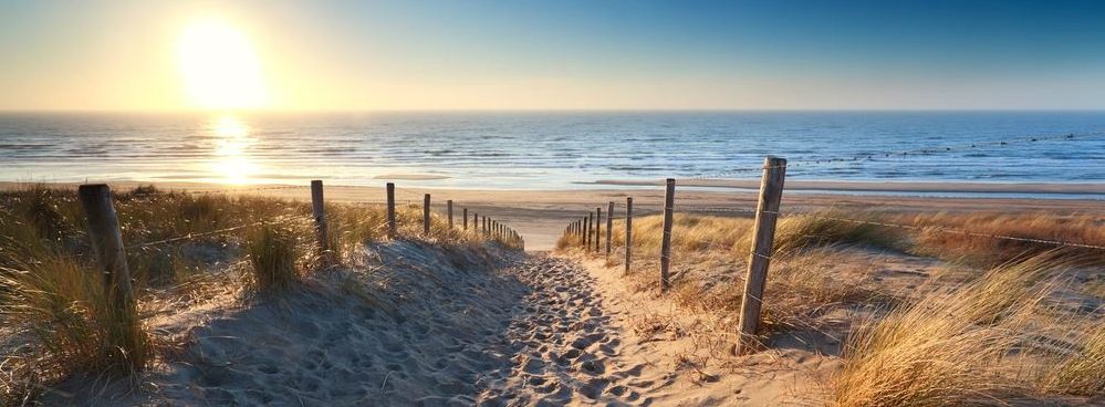 Zicht op zee vanaf Walcheren